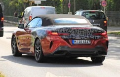 宝马8系敞篷谍照曝光 与Coupe车型外观基本一致