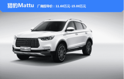 国产黑马SUV猎豹Mattu，性价比同级最优